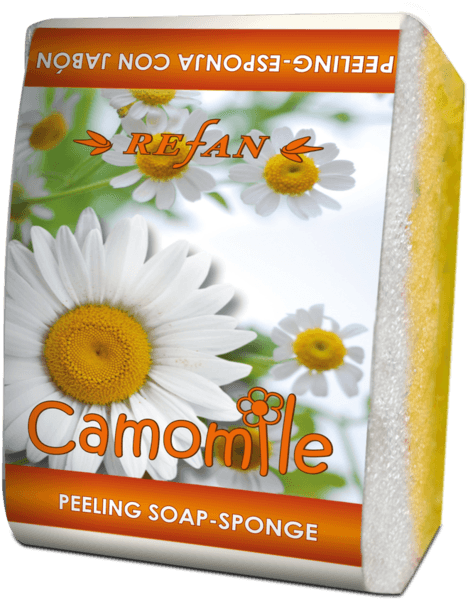 PEELING SOAP-SPONGE CAMOMILE