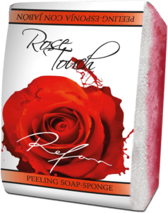 Rose Touch Peeling-esponja Con Jabón