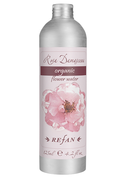 organic flower water Rosa Damascena