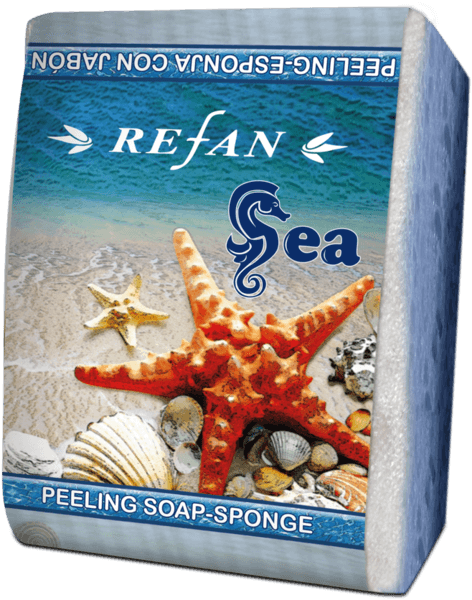 PEELING SOAP-SPONGE SEA