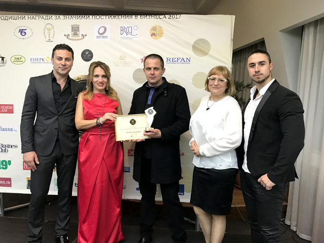 O líder em cosmética REFAN premiado no conhecido VIP Business Awards 2017
