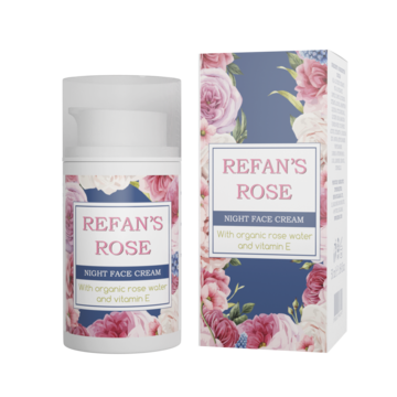 Crema facial de noche Refan's Rose