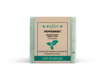 Jabones JABÓNES DE HIERBAS STEP TO NATURE - AROMATHERAPY PEPPERMINT