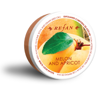 Melón y albaricoque Exfoliante corporal de azúcar