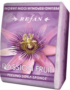 Peeling-esponja con jabón Passion fruit